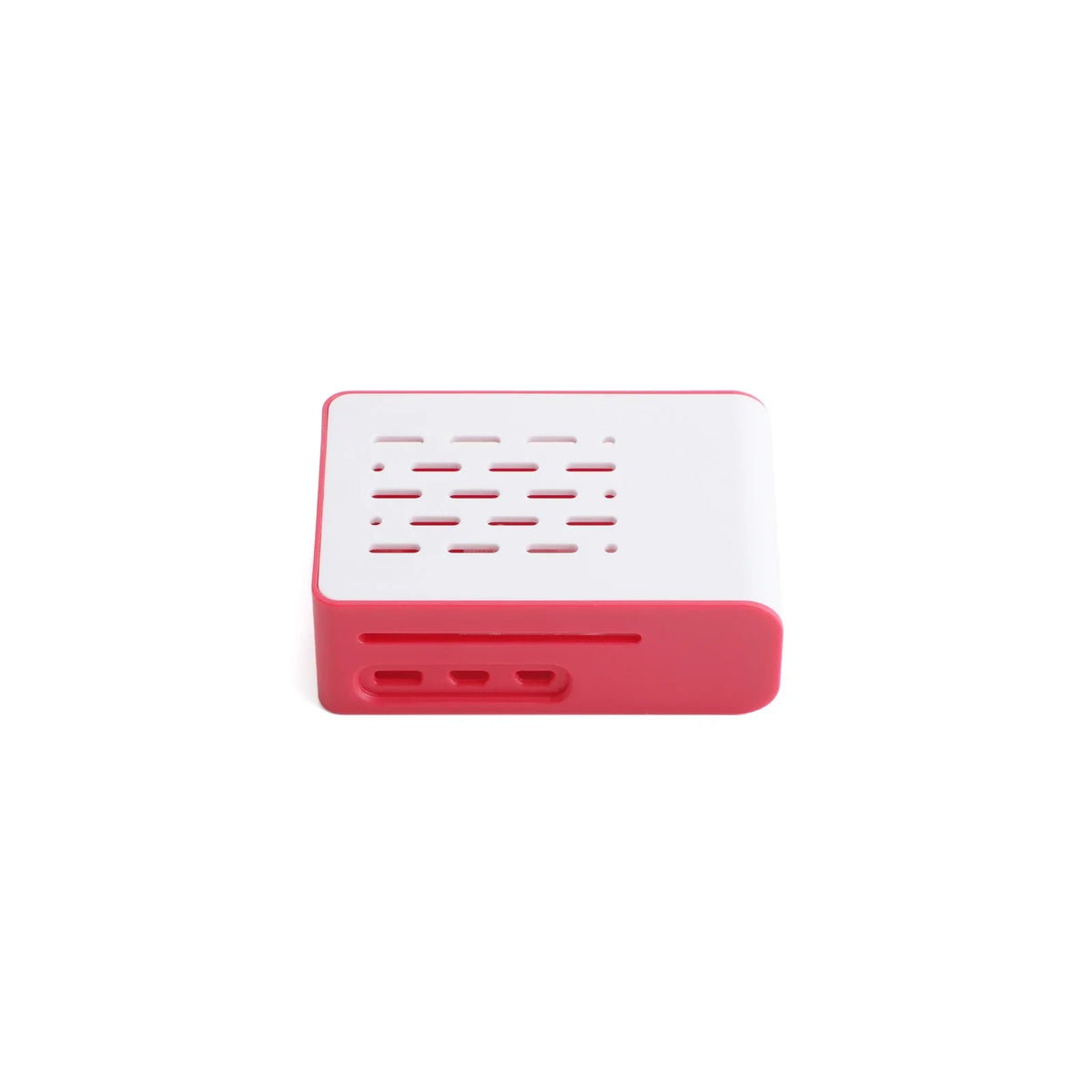 ABS Protective Case Cover Red White Box Shell Enclosure With Raspberry Pi Active Cooler DC 5V PWM Fan For Raspberry Pi 5