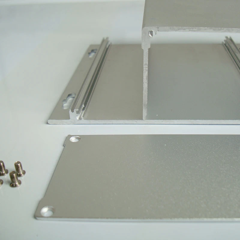 Custom aluminum housing case for electronics project case 55(H)x107(W)x130(L)mm Manufacturer