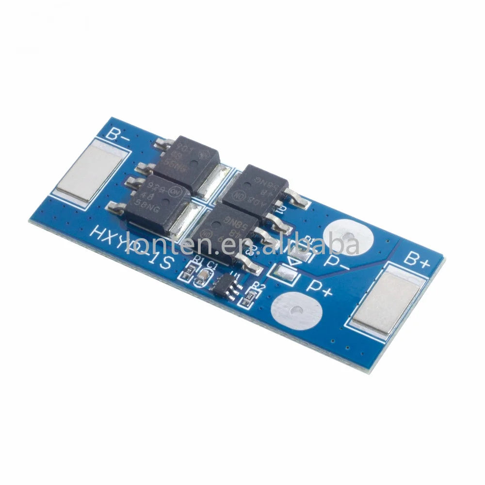 Custom EGBO 1S 3.7V 4.2V  16A  4MOS battery BMS LiFePO4 3.7V LI-Ion Lithium Battery Protection Board Charging Voltage Manufacturer