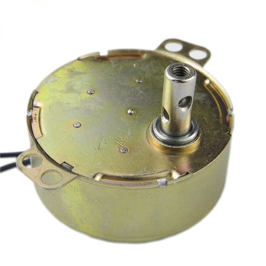 Custom TYC50 Small Permanent Synchronous Motor AC 110V 1RPM-36RPM  Electric Gear Motor 15RPM for Fan Motor Induction Cooker Fireplace Manufacturer