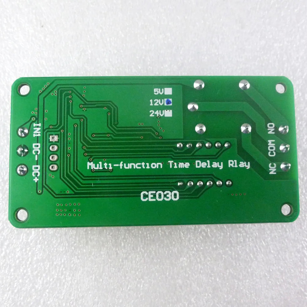 Custom OEM DC 5V 12V 24V Multifunction Delay Relay Time Switch Turn on/off PLC Module Manufacturer