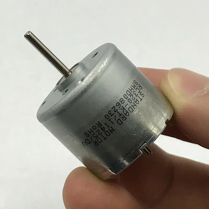 Custom Standard RC320-KT/11425 Carbon Brush Mute Motor DC 6V-12V 8300RPM High Speed Large Torque Long Life for Fan Model Manufacturer