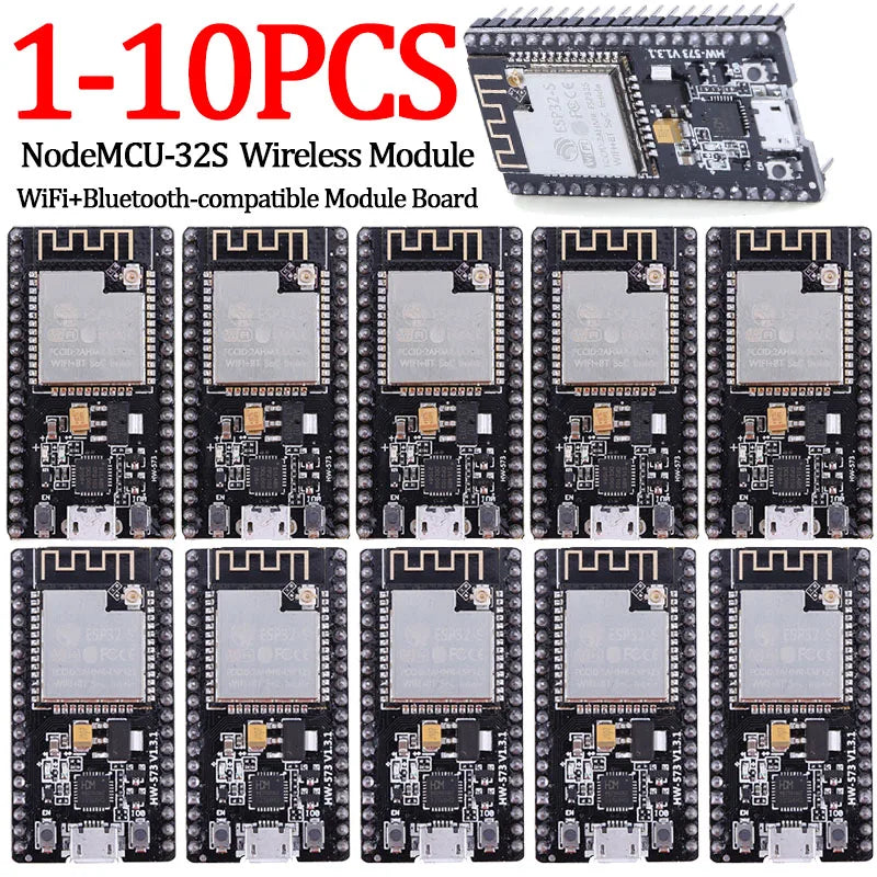 Custom 1-10PCS ESP32S Development Board WiFi+BT-compatible Serial Port Module Support WPA/WPA2/WPA2 Enterprise/WPS Encryption Manufacturer