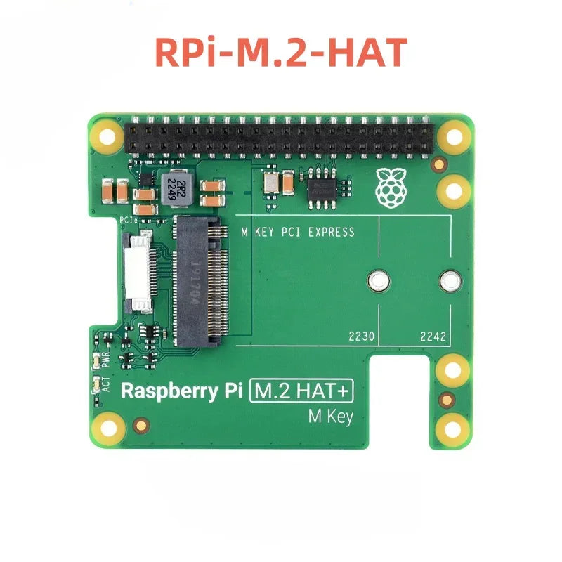 Raspberry Pi 5 AI Kit 26TOPS 13TOPS Hailo AI Acceleration Module Raspberry Pi M.2 HAT+ Computing Power Board HAILO8L AI Module