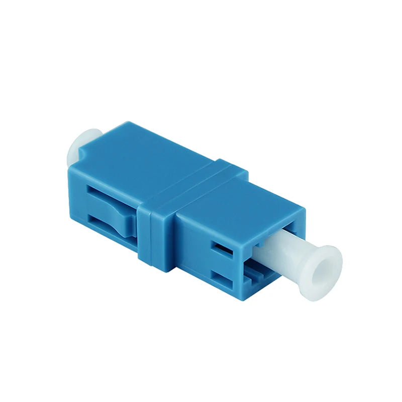 Custom 50PCS LC UPC Simplex mode Fiber optic Adapter LC Optical fiber coupler LC UPC Fiber flange LC connector Manufacturer