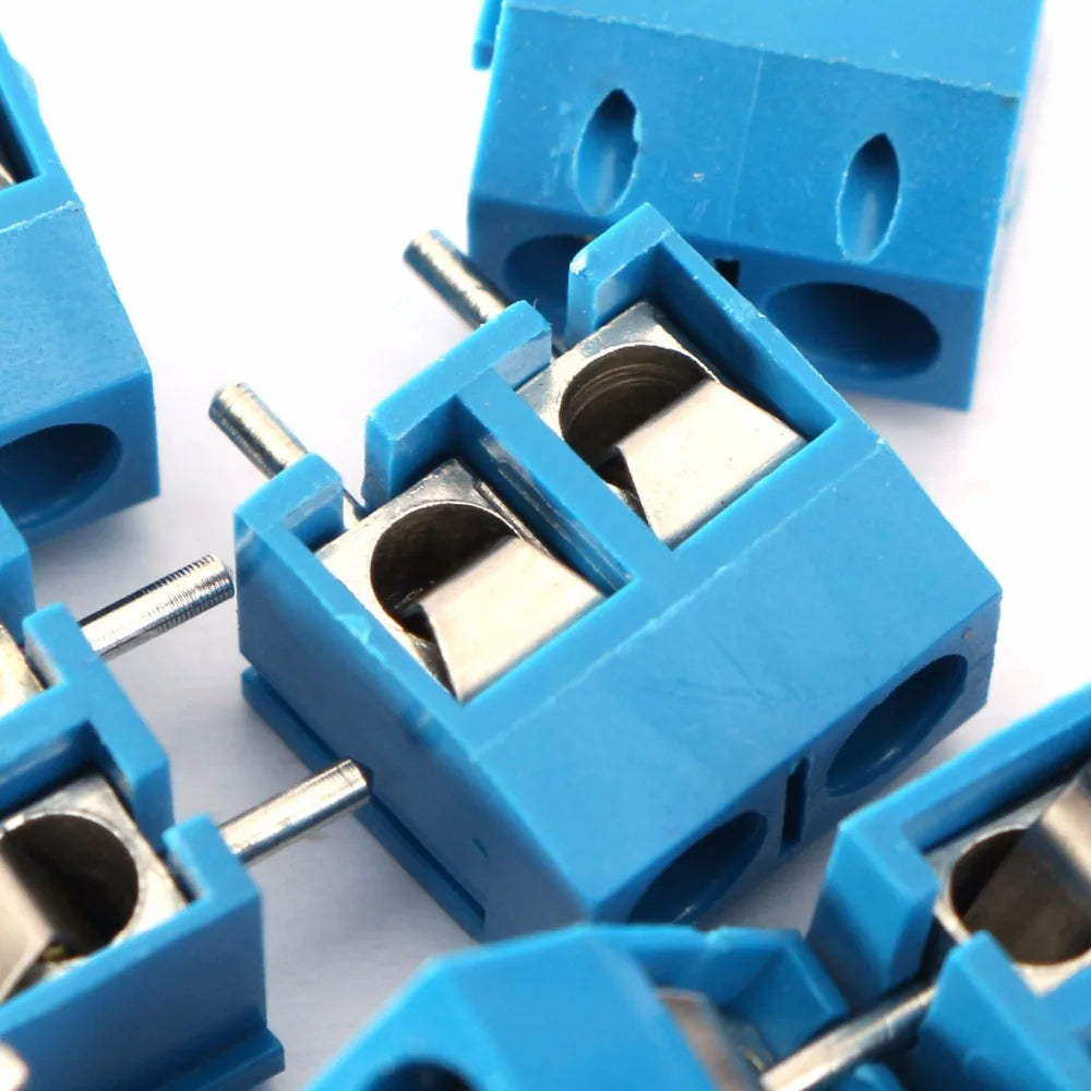 Custom 20pcs/lot 2 Pin Plug-in Screw Terminal Block Connector 5.08mm Pitch Manufacturer