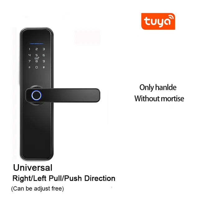 Custom Hot Tuya Smart lock Waterproof smart Fingerprint door lock WiFi lock Manufacturer