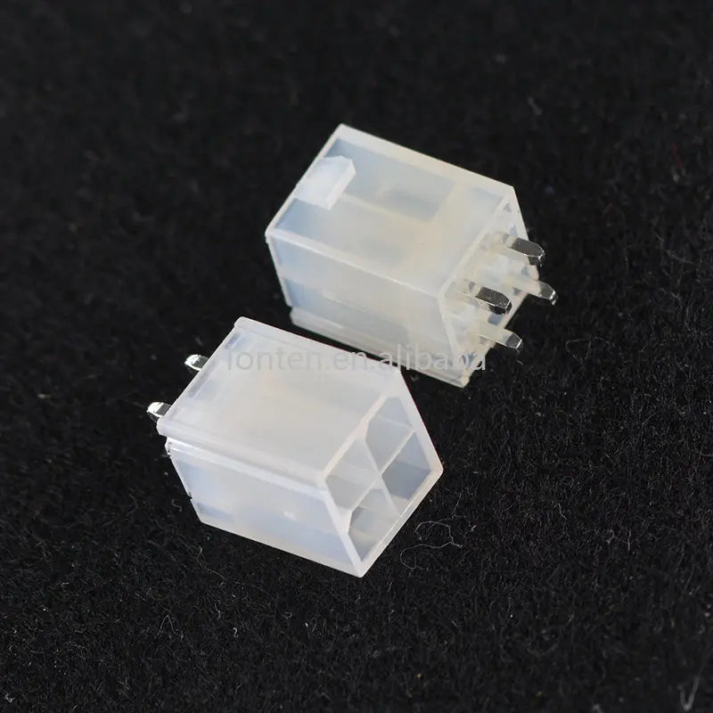 Custom 10pcs/lot 5569 For 5557 connector 4.2mm pitch double row buckle 180 degree straight needle ATX power socket connector Manufacturer