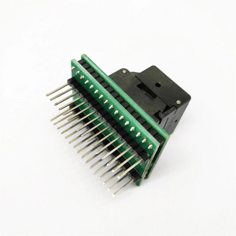 Custom QFN32-0.5 Burning Seat Flip To DIP32 High Temperature Resistant Ic Aging Seat 5*5mm Gold-plated Pin QFN32 Test Manufacturer