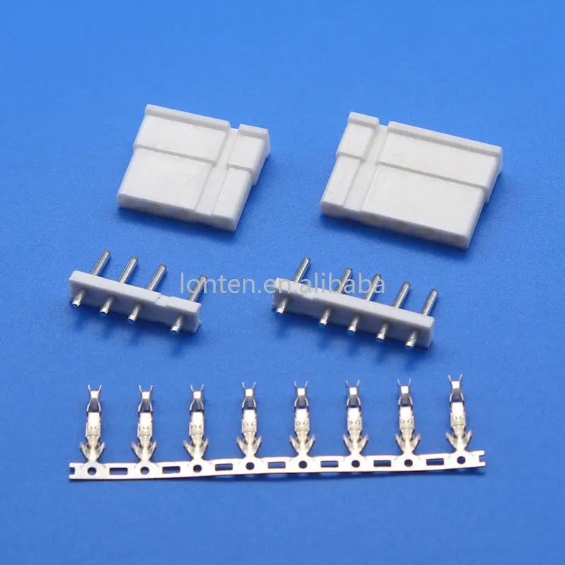 Custom 10sets TJC2 7.5mm-5mm Strip Connectors Straight Pin Header Plug Terminal PCB Board Connector 1P 2P 3P 4P 5P 6P Manufacturer