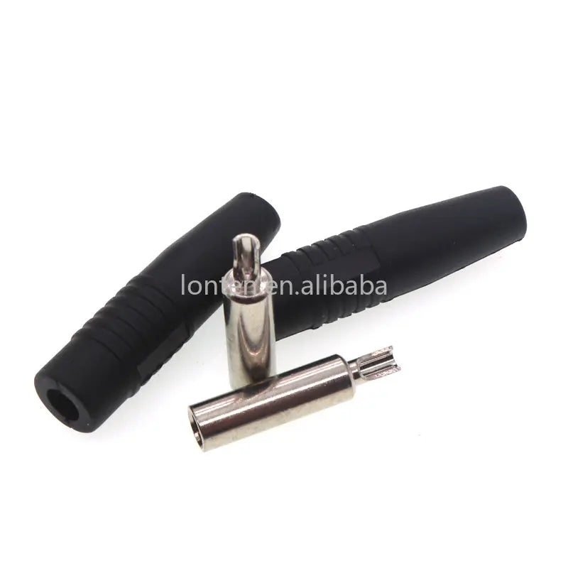 Custom Custom 5Pcs 2mm 4mm Banana Female Insulated Jack Plug Wire Solder Connector Brass Manufacturer