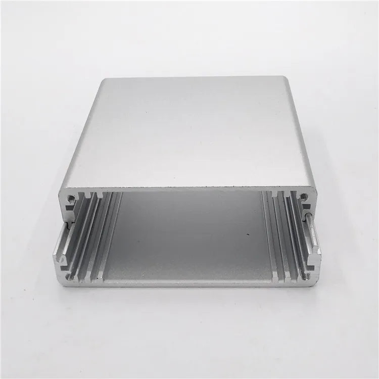 Custom Sliver/Black color aluminum housing case for electronics project case 29(H)x90(W)x100(L) mm Manufacturer