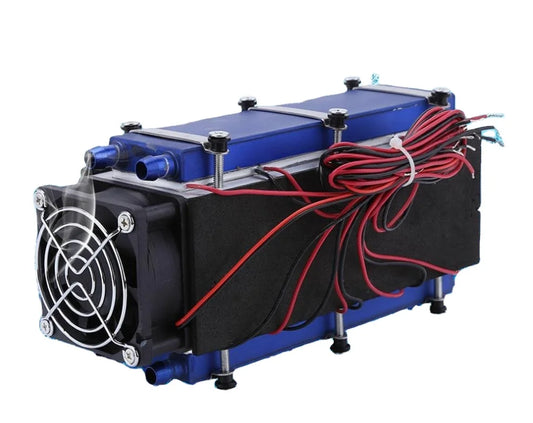 Custom 12V 576W 8 Chip Aluminum TEC1-12706 Low Noise Peltier DIY Thermoelectric Cooler Refrigeration Tool Pet Bed Home Accessories Manufacturer