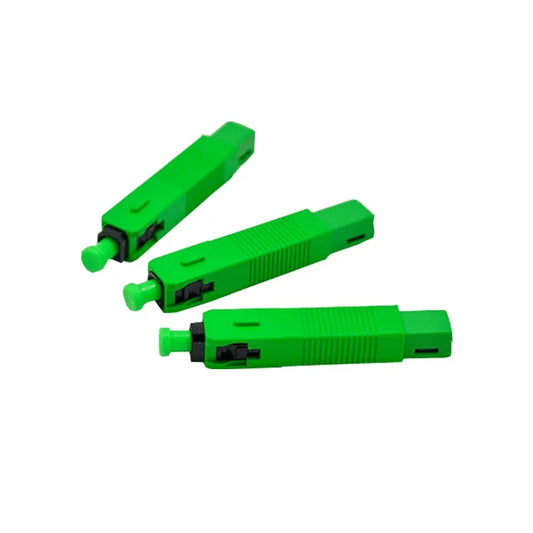 Custom 100PCS FTTH SC APC Optical fibe quick connector SC APC FTTH Fiber Optic Fast Connector Embedded type MESC250P SC Connector Manufacturer