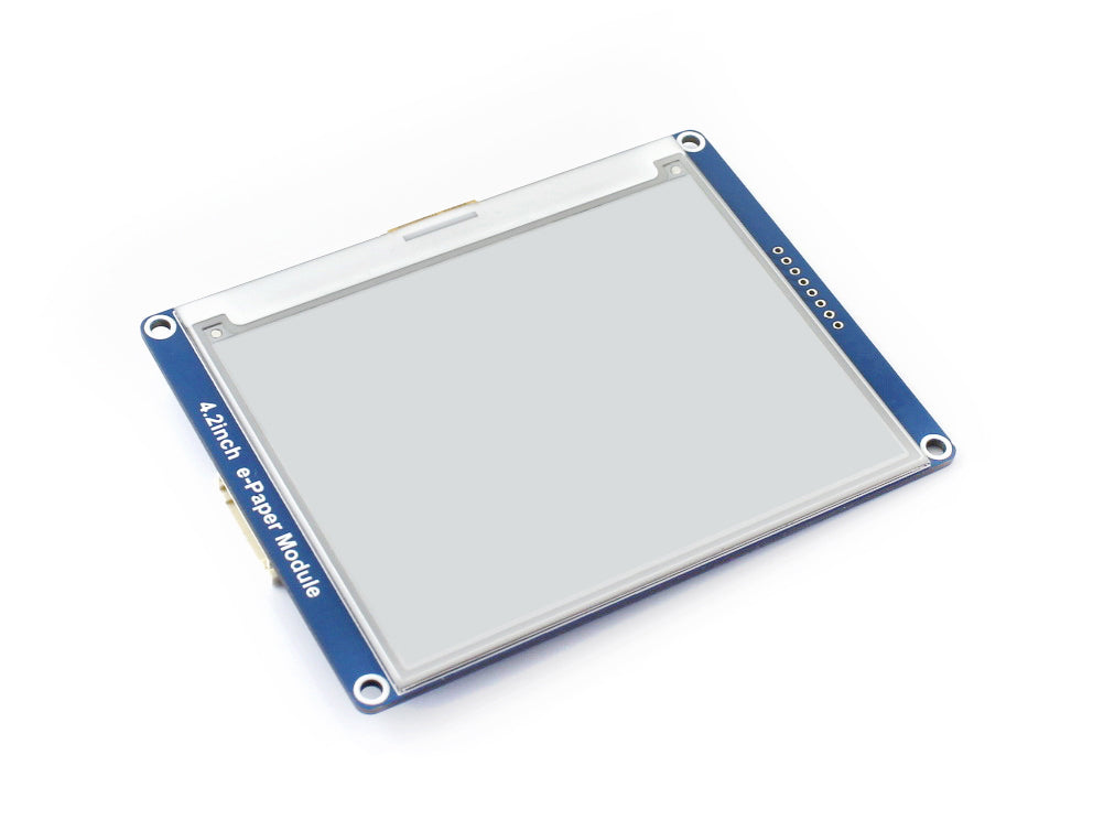 4.2-inch electronic paper 400x300 4.2-inch electronic ink display module without backlight wide-angle SPI interface, custom PCB