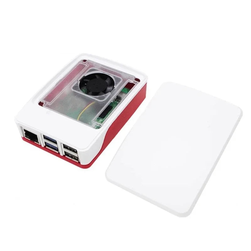 For Raspberry Pi 5 Heat Sink Case With PWM Temperature Controlled Fan Official Cooling Fan Case For Pi5