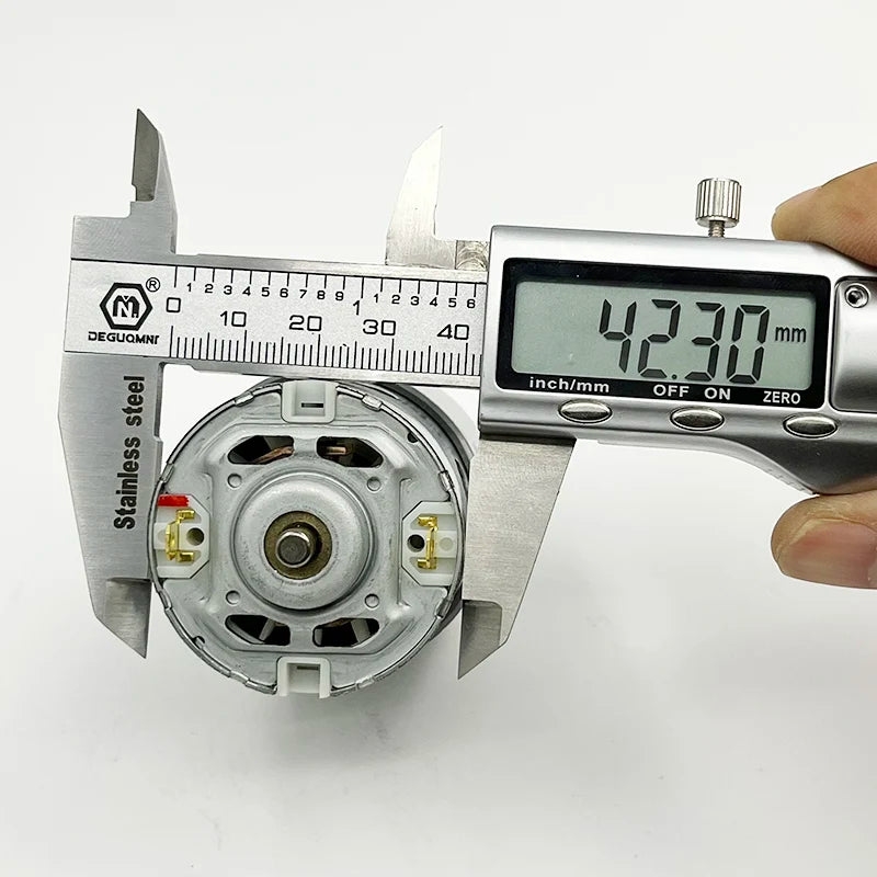 Custom RS-755WC-8017 Carbon Brush Power Motor DC 18V 19.5V 22600RPM High Speed Large Torque Short Shaft for Electric Tool Drill Saw Manufacturer
