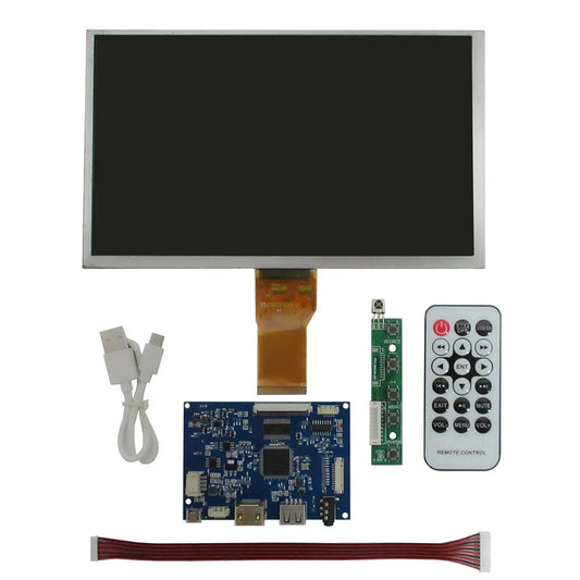 Custom 9 Inch 1024*600 LCD Screen Display Monitor Driver Control Board U Disk HD For Raspberry Banana/Orange Pi Mini Computer PC Manufacturer