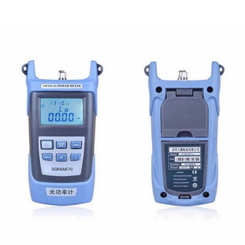 Custom 2 In 1 FTTH Fiber Optic Tool Kit with Optical Power Meter and metal 1MW Visual Fault Locator 1-5KM VFL Use Ftth Manufacturer