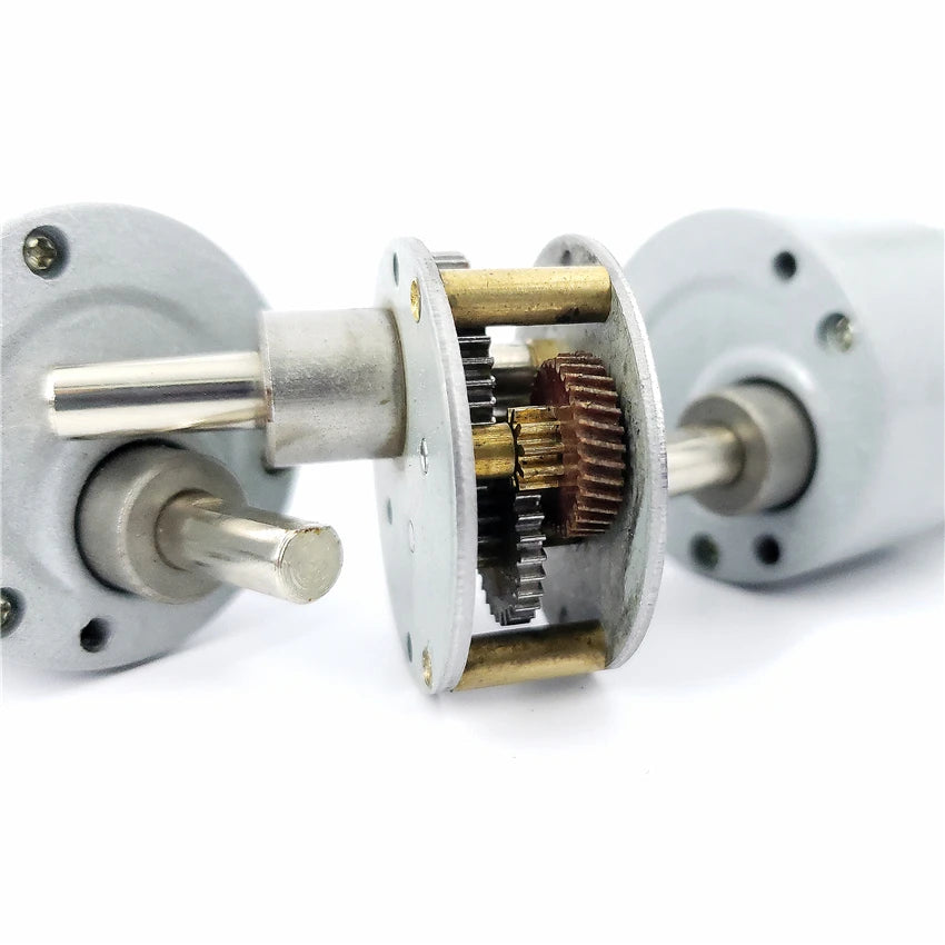 Custom S.G.M RS545 Geared Motor DC 12V-24V 270RPM Slow Speed Large Torque Full Metal Gearbox Small Electric Gear Motor D-shaft Manufacturer