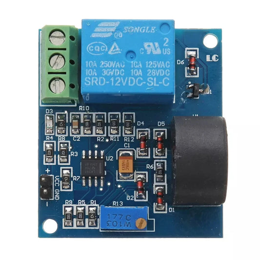 Custom 5Pcs/Lot DC 12V 5A Overcurrent Protection Sensor Module AC Current Detection Relay Module Switch Output Manufacturer