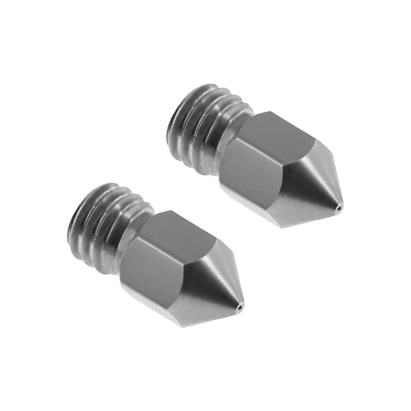 Custom 10Pcs MK8 Nozzle Print Head Stainless Steel Nozzle Extruder 1.75mm Filament For 3D Printer CR10 CR-10S Ender 3 Ender 5 Manufacturer