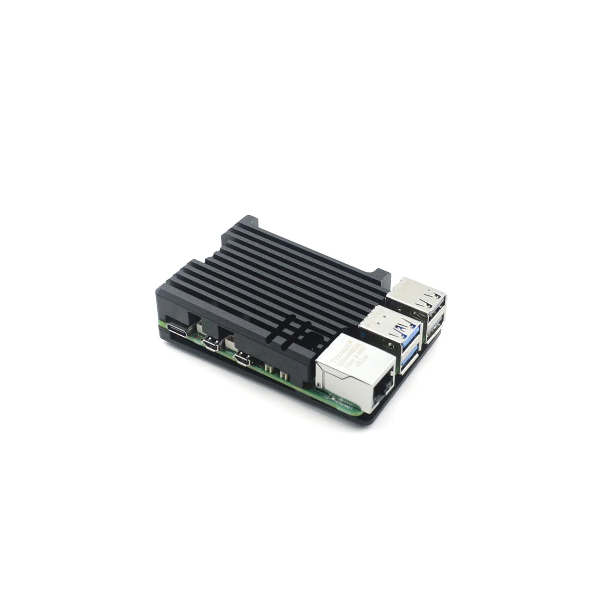 Raspberry Pi Case Aluminum Alloy Case Cover Cooling Protective Box With PWM Fan for Raspberry Pi 5