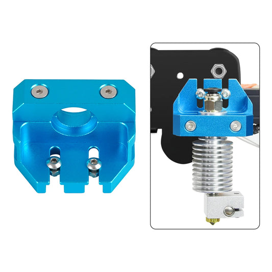 Custom 3D printer  E3D V6 blue hot end extrusion head mounting used for E3D hot end suitable for CR10S ENDER-3 ENDER-3 PRO ENDER 5 Manufacturer