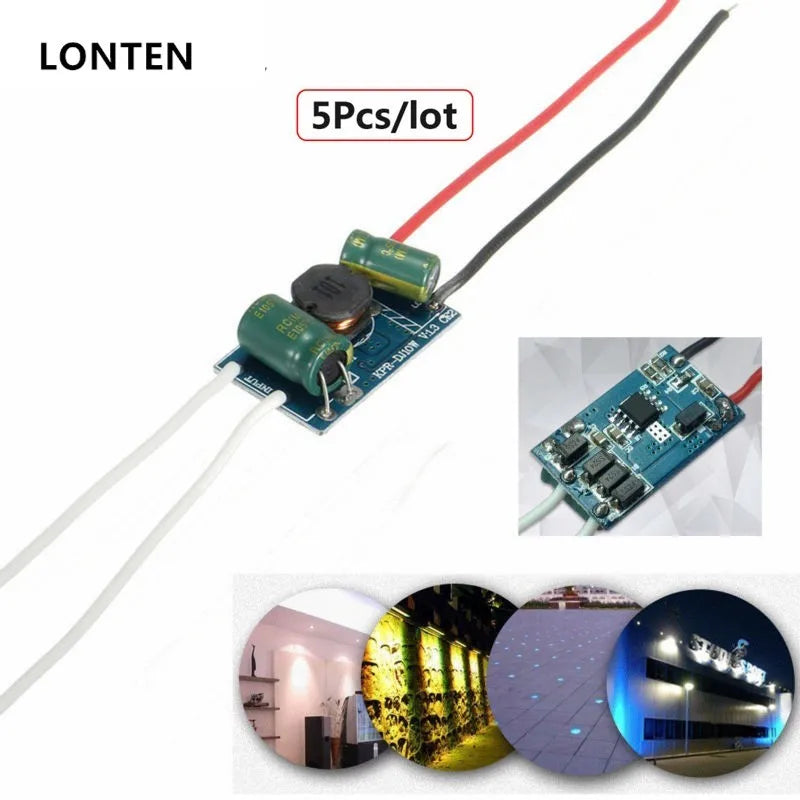 Custom PCB Flexible FPCB Circuit Board FPC Flat Cable Manufacturer 12-24V AC/DC High Power Driver Supply Constant Current Module Manufacturer