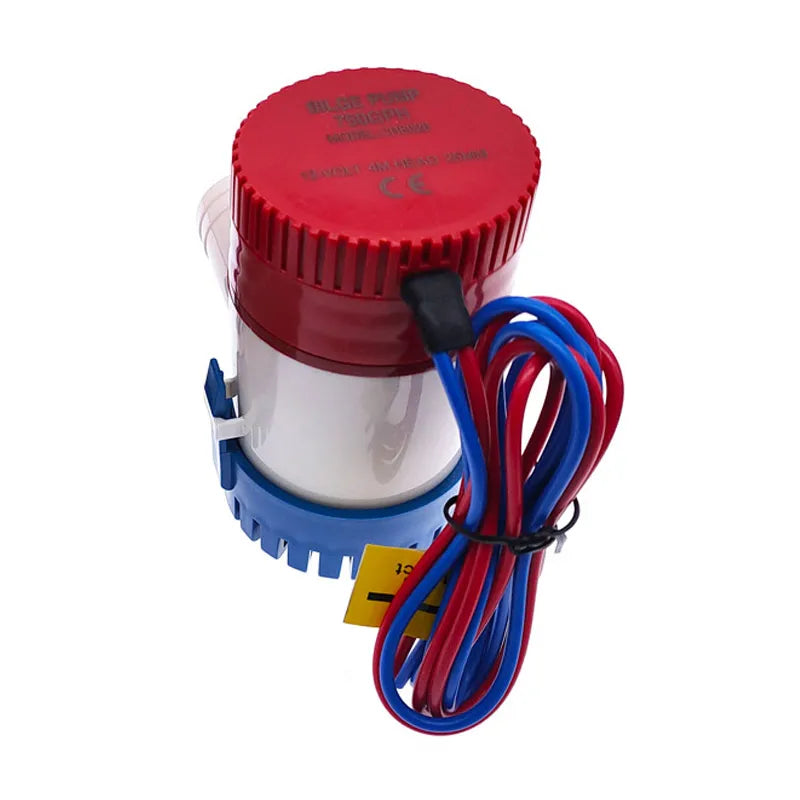 Custom Bilge pump 12v 24V 750gph 1100GPH water pump used in boat seaplane motor homes houseboat Manufacturer