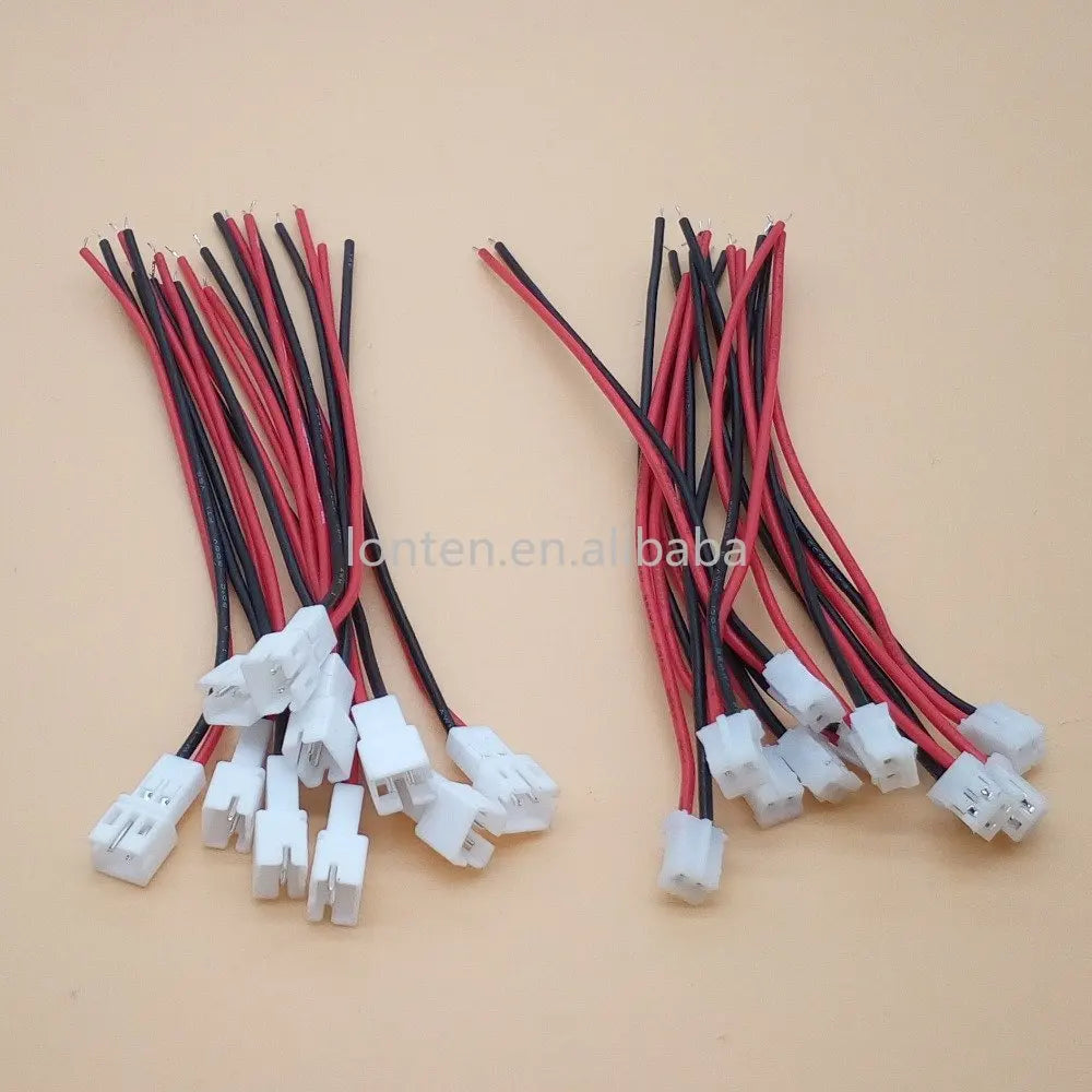 Custom 10Pair Micro JST PH 2.0 2P 3P 4P 5P 6PIN Male Female Plug Connector With Wire Cables 100mm Manufacturer