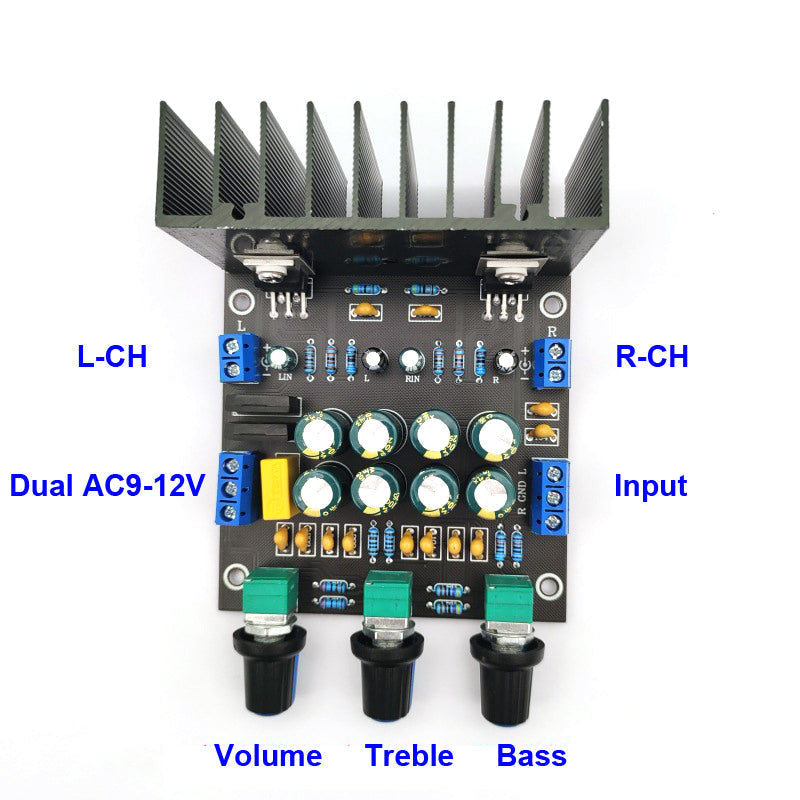 2*15W TDA2030A Power Audio Amplifier Board Class AB Stereo HiFi Amplificador Home Theater DIY AMP pcb assembly Customize