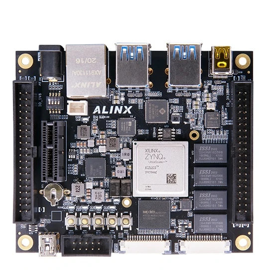 Custom AXU2CGA: Xilinx Zynq UltraScale+ MPSoC XCZU2CG FPGA Development Board Vitis-AI DPU 1GB DDR4 Custom PCB electronics assembly Manufacturer