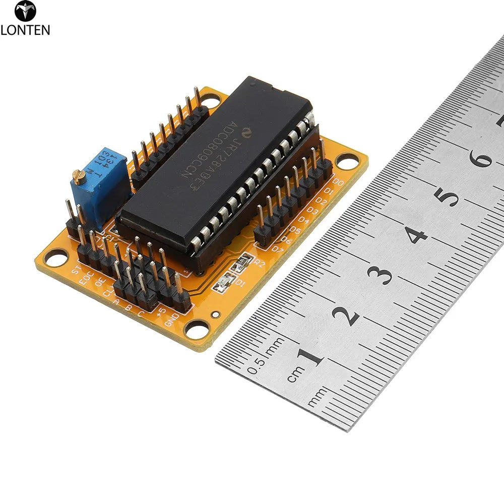 Custom ADC0809 Module 8-bit 81 Parallel AD Board Metal Core LED boards Aluminum Multilayer PCB Circuit Boards Manufacturer MCPCB Manufacturer