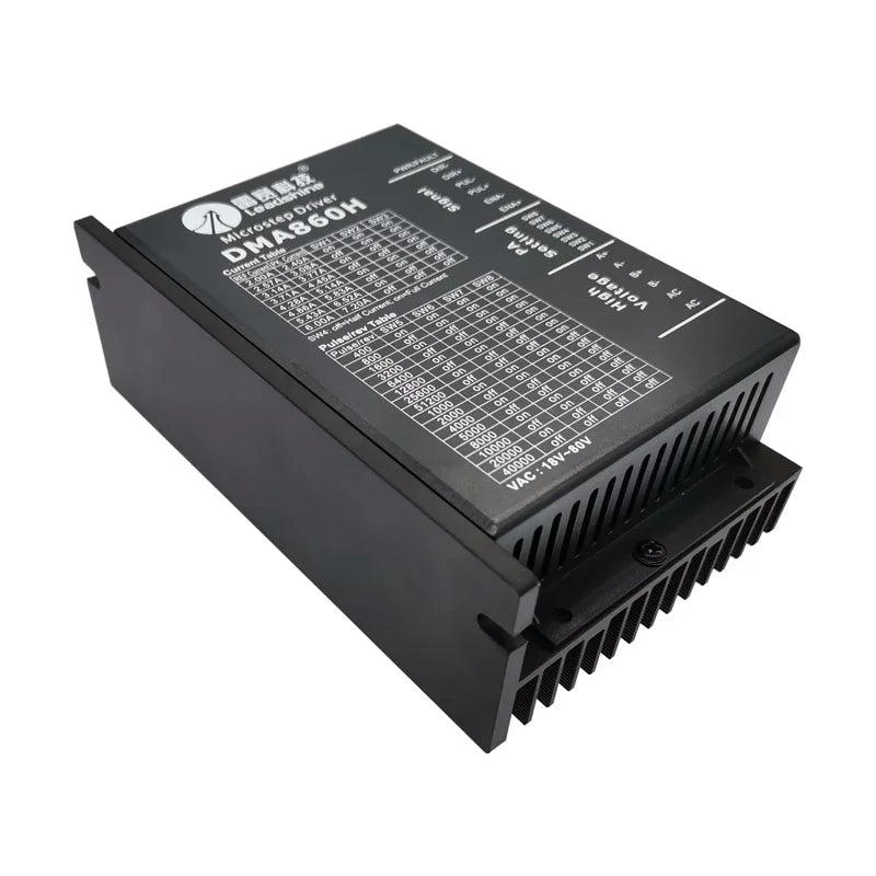 Custom  Leadshine DMA860H step driver DSP microstep driver 2 phase AC18~80V  DC24-80V Manufacturer