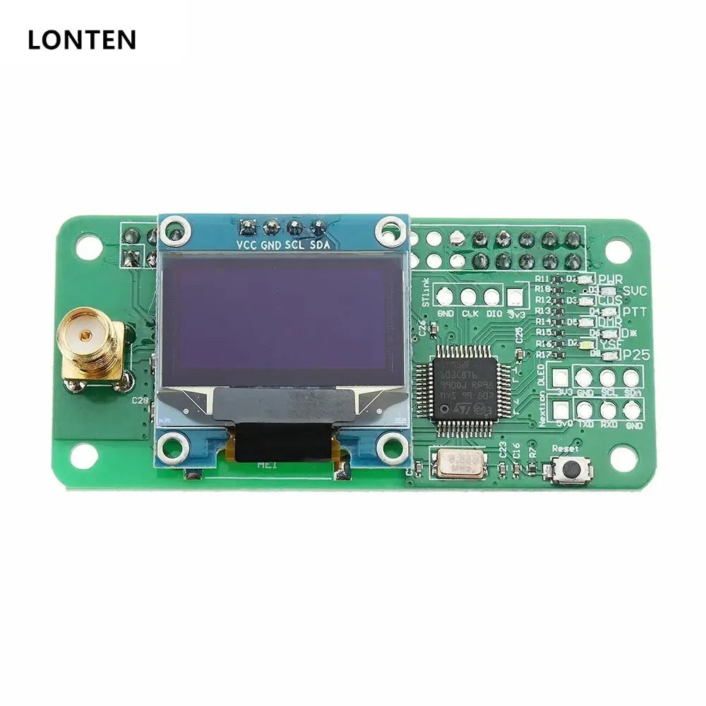 Custom Lonten MMDVM hotspot board+OLED Support UHF&VHF antenna Support P25 DMR YSF DSTAR NXDN for raspberry Pi-Zero W, Pi 3, Pi 3B+ 4.9 Manufacturer