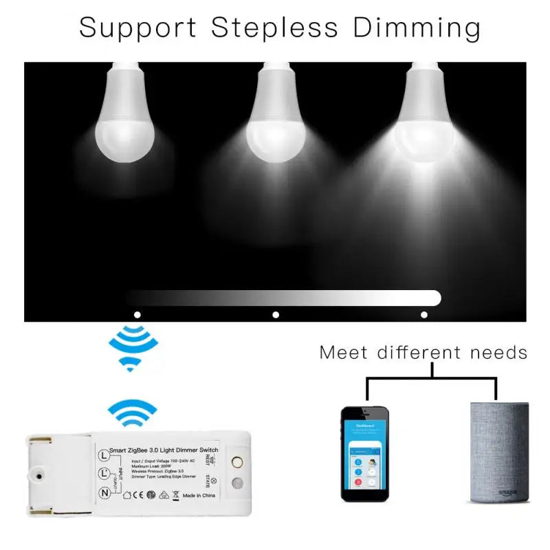 Custom Lonten Zigbee 3.0 DIY Smart WiFi Light LED Dimmer Switch/ Switch APP Remote Control 1/2 Way Switch,Works with Alexa Echo Google Manufacturer