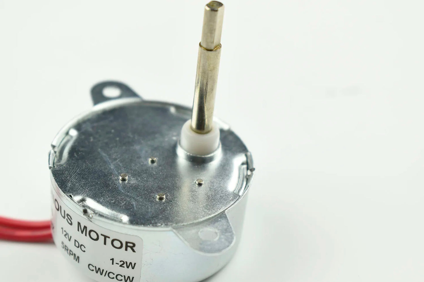 Custom Synchronous Motor TYC-40 DC 12V 5RPM CW/CCW Flat Shaft 35MM for Fiber Optic Light Christmas decorations 2PCS Manufacturer