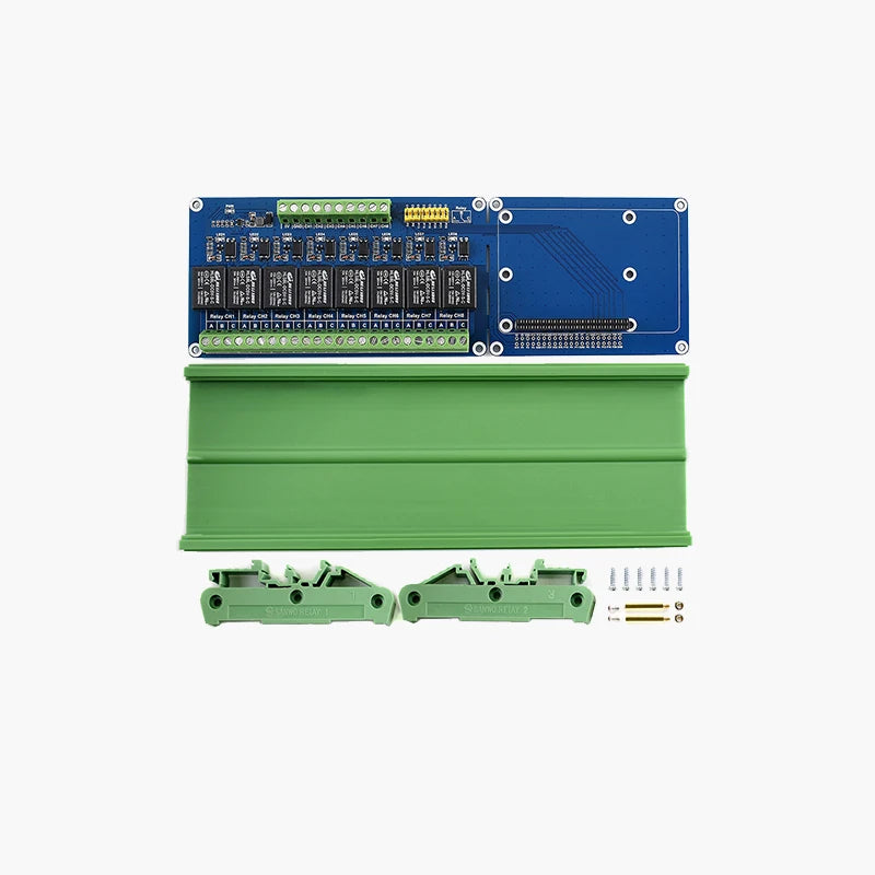 Custom Raspberry Pi Expansion Board Power Relay 8-Ch Relays 2-CH Triac HAT for Raspberry Pi Integrated MCU UART / I2C Manufacturer