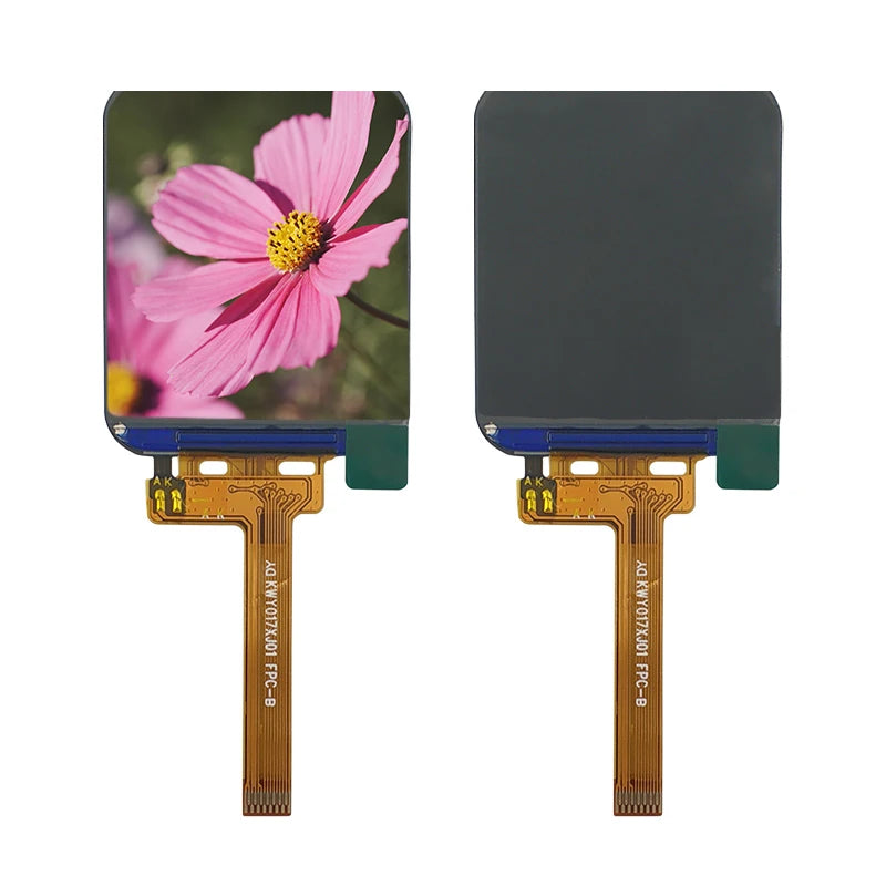 Custom original 1.69 Inch 240x280 Display LCD TFT Panel Wearable LCD Screen For Smart Watch Manufacturer