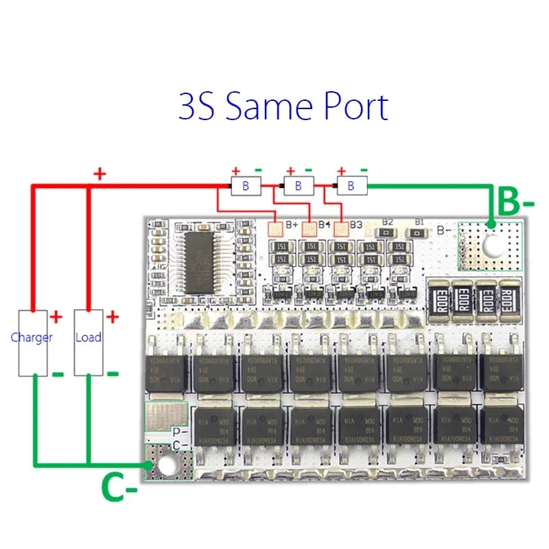 Custom 3S/4S/5S BMS 12V 16.8V 21V 100A Li-ion LMO Ternary Lithium Battery Protection Circuit Board Li-POLYMER Balance Charging Module Manufacturer