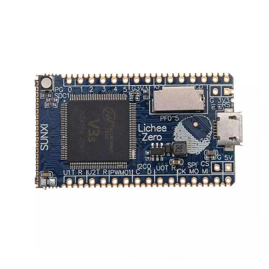 Custom Lichee Pi Zero 1.2GHz Cortex-A7 512Mbit DDR Allwinner v3s Core Development Board Mini PC Custom PCB pcba cassette Manufacturer