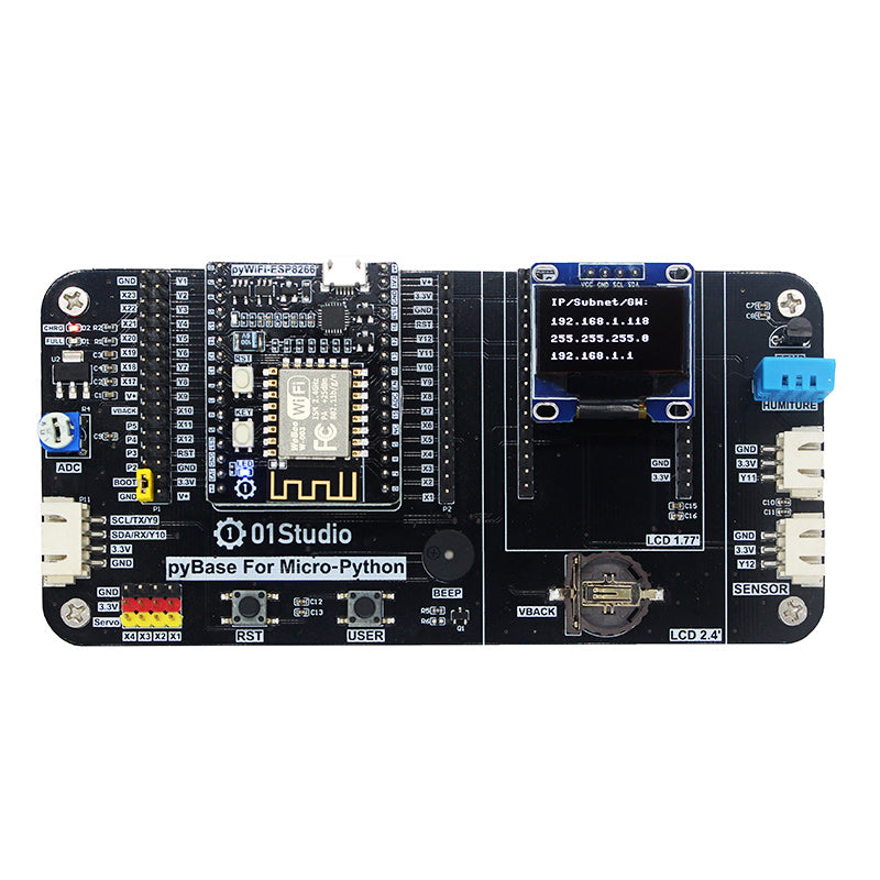 Custom PCB oem pcba assembly pyWiFi- ESP8266 Development Demo Embedded Board MicroPython IOT WiFi Programming Develop Wireless