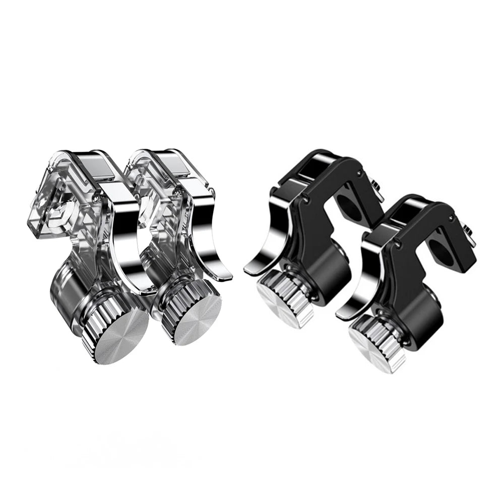 Custom Lonten Metal Smart Phone Mobile Gaming Trigger for PUBG Mobile Game Fire Button Aim Key L1R1 Shooter Controller Manufacturer