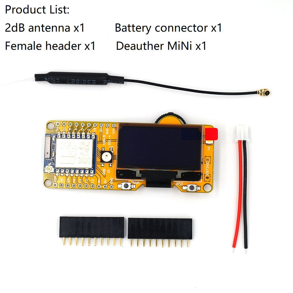 WiFi Deauther MiNi ESP8266 OLED Custom PCB rework station pcba pcba smt led customize