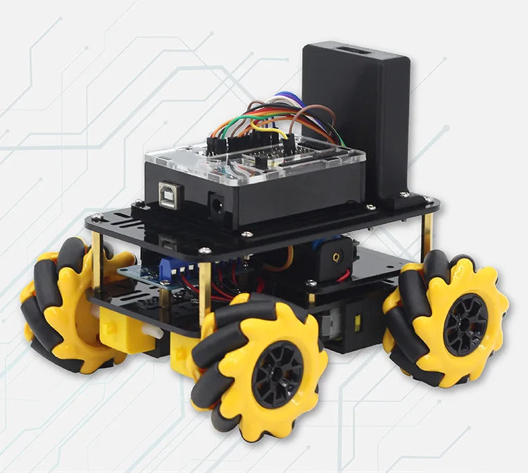 Custom Omnidirectional movement, scalability, programmable mecanum wheels, smart cars,    izable kitsManufacturer