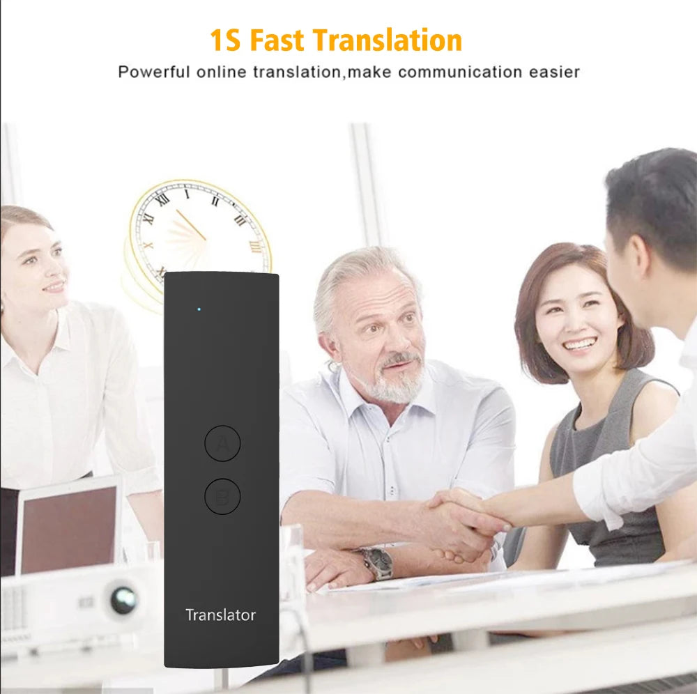 Custom T6 Intelligent Translator Smart Voice Speech Translators Two-Way Real Time 28 Multi-Language Translation For Learning Travelling Manufacturer