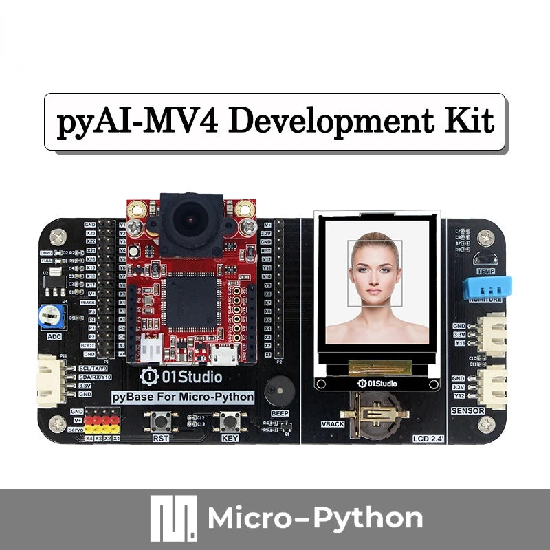 Custom Custom PCB  pyAI- MV4  Development Board Camera Module Compatible OpenMV 4 H7 OpenMV4 AI Artificial Intelligence Micropython Manufacturer