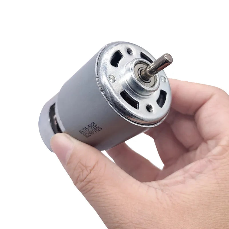 Custom 1PCS 775 DC Motor 12V-24V Double ball bearing Large Torque High Power Low Noise Hot Sale Electronic Component Motor Manufacturer
