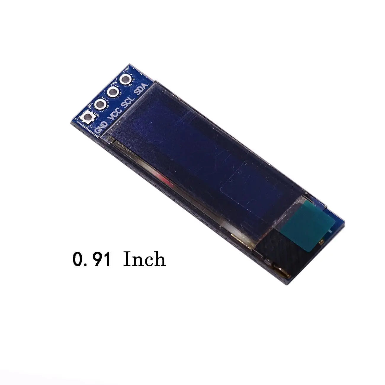 Custom 0.91 inch white and blue color 128X32 OLED LCD LED Display module 0.91" IIC Communicate Manufacturer